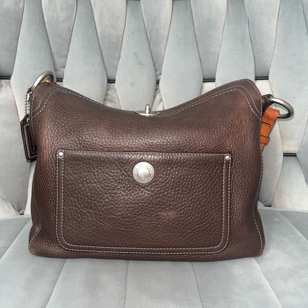 Coach Chelsea brown shoulder bag 10131